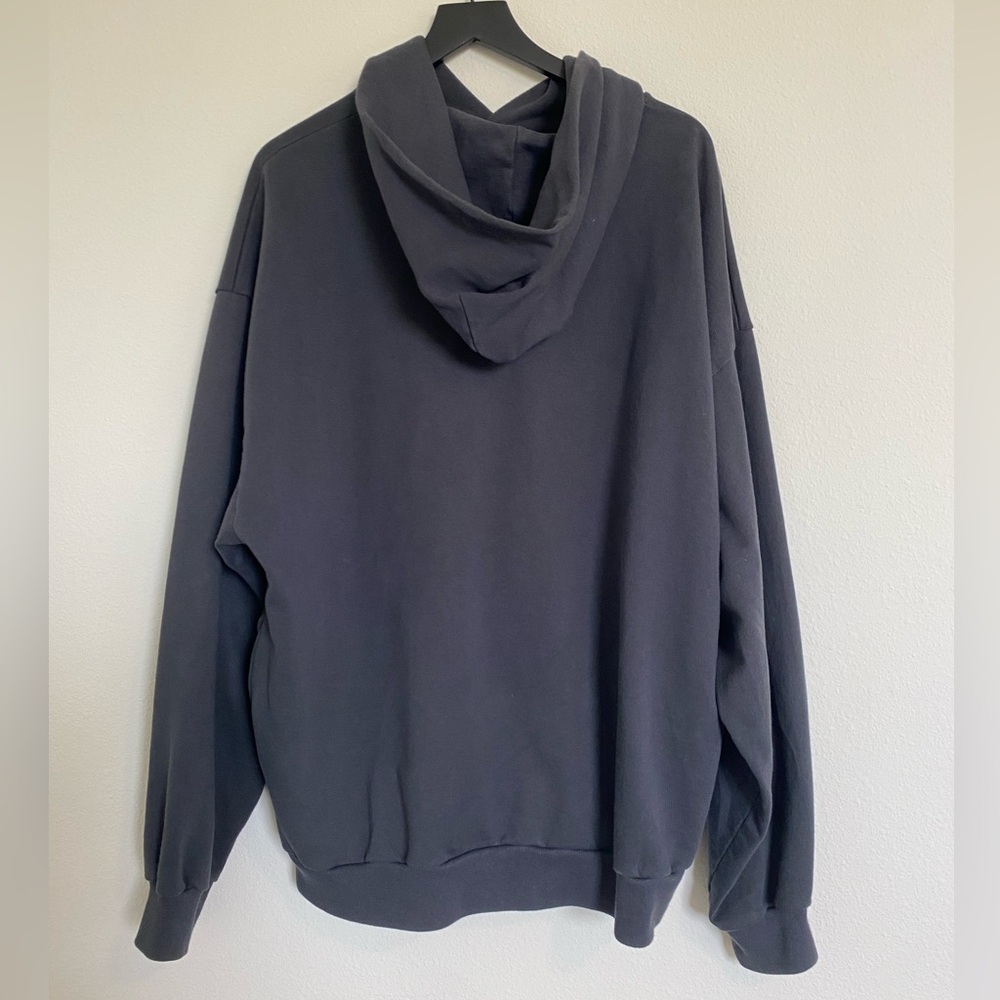 Acne Studios Black Hole Hoodie Galaxy Print Front French terry hooded sweatshirt - Picture 11 of 13